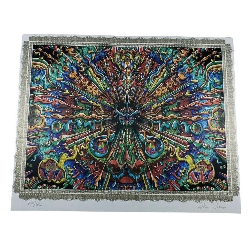 Steven Cerio JUMBO Large Format Blotter Art  print 18 x 22 inches‎ 6,120 squares
